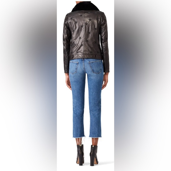 Samantha Sipos - Black Seeing Stars Faux Fur Jacket Size: M - Picture 3 of 8